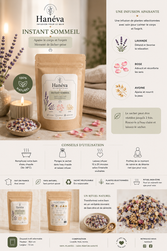 Instant Sommeil — Infusion pour le bain